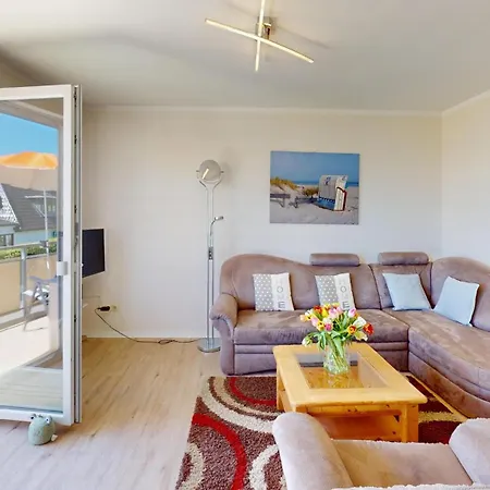 Daire Appartementhaus Koenigshoehe Koenigshoehe Strandkorb Grömitz